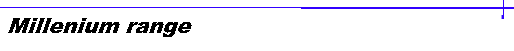  Millenium range 